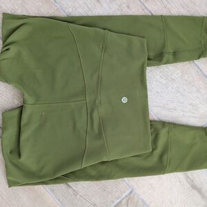 Flawed Lululemon  Green Leggings